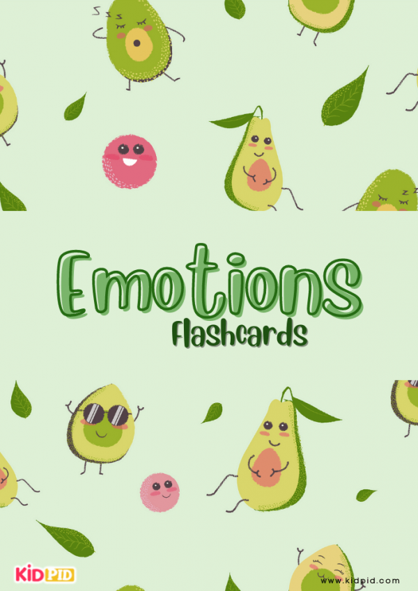 Emotions Flashcard Sheets for Kids