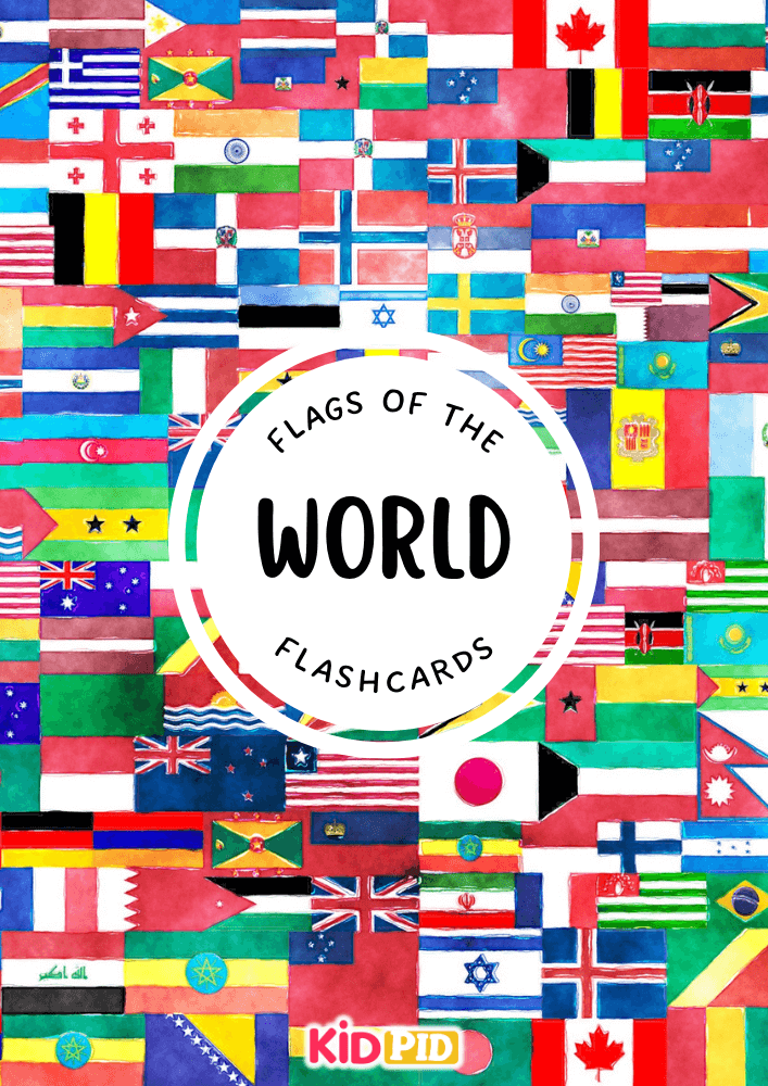 Flags Of The World Flashcards Printable Free