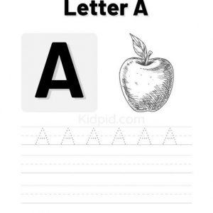 Letter Tracing Printable Worksheets for Preschool