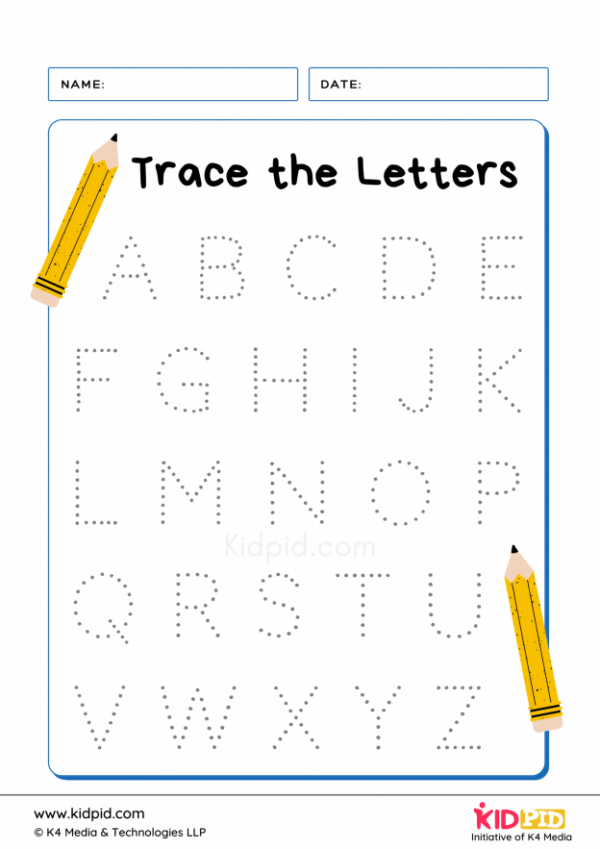 Tracing Letter Writing Foundational Worksheet