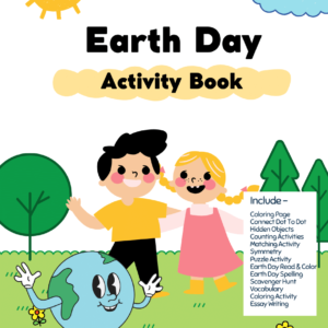 Black & White Earth Day Book