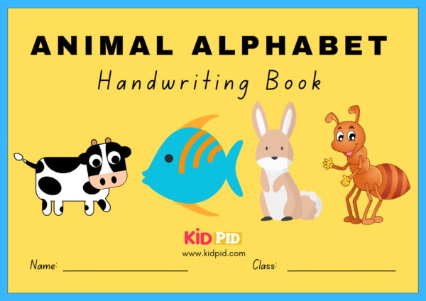 Alphabet Animals Handwriting Book-