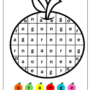 Color and Learn Alphabet Activity For Kids