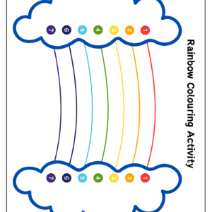 Dot Stickers Rainbow Learning Activities for Preschoolers
