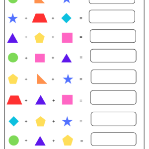 Visual Perception Shape Activity for Kids