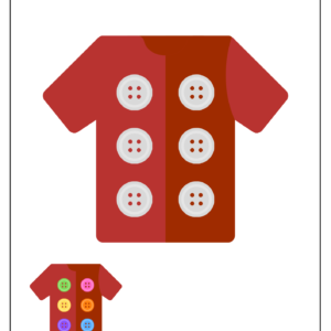 Pattern Cards Button Activity For 3 Years Old Kids