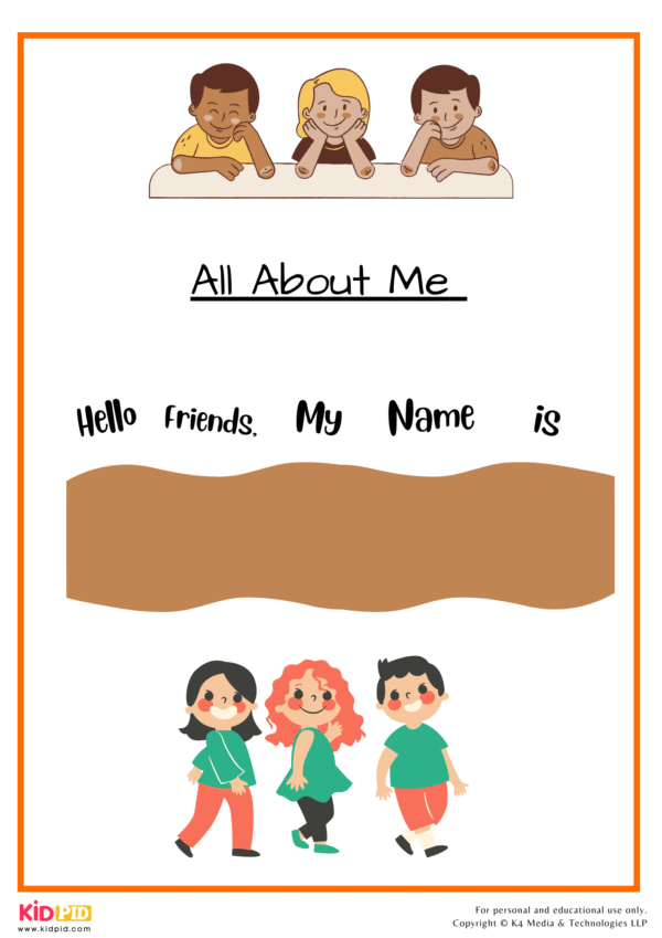All About Me Workbook