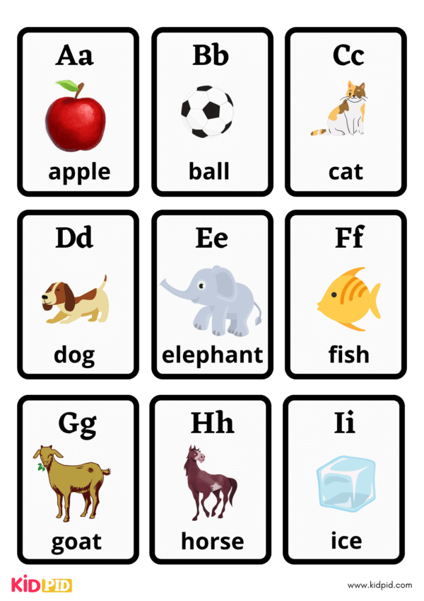 Alphabet Flashcards