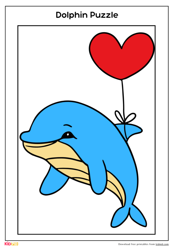 Color & Cut Puzzle Activity Printables - Image 4