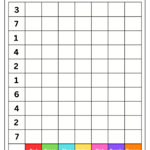 Interactive & Hands On Button Graph Activity For Preschoolers