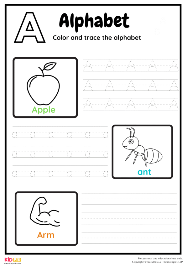 Letter Tracing Workbook