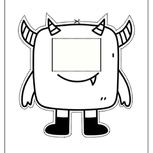 Monster Eye's Counting Board Learning Activity