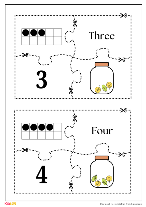 Number Puzzle Activity to Boost Kids' Math Skills
