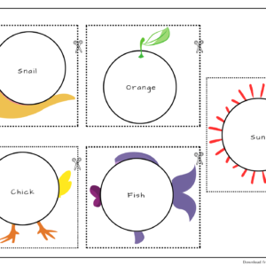 Object and Shape Matching Worksheets – Print and Learn