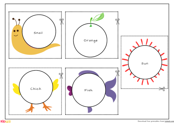 Object and Shape Matching Worksheets – Print and Learn