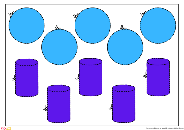 Object and Shape Matching Worksheets – Print and Learn