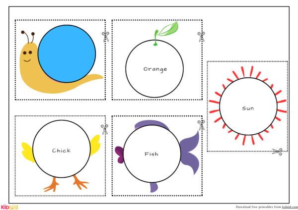 Object and Shape Matching Worksheets – Print and Learn