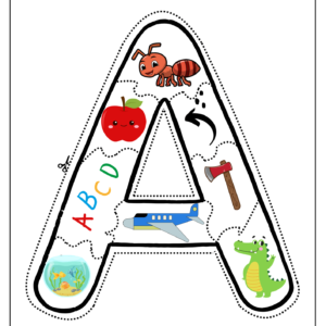 Printable Alphabet Puzzle Cutout Activity