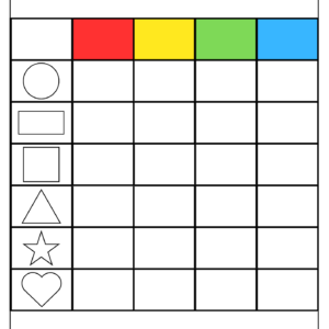 Shape Sorting Activities For Kindergarten
