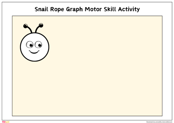 Snail Rope Graph Motor Skill Activity