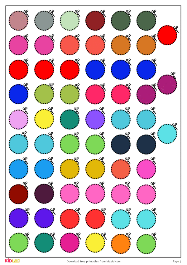 Color Coordination Brain Gym Activity