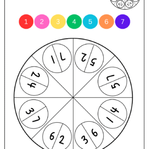 Color Recognition Numbers Activity For Kids