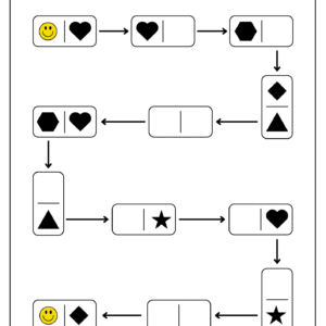 Connecting Domino Brain Teaser Activity For Grade 1