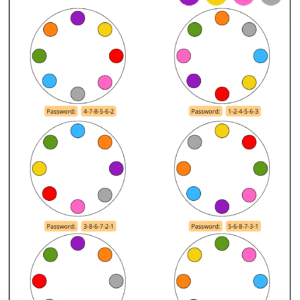Cut and Paste Color Recognition Activity With Shapes