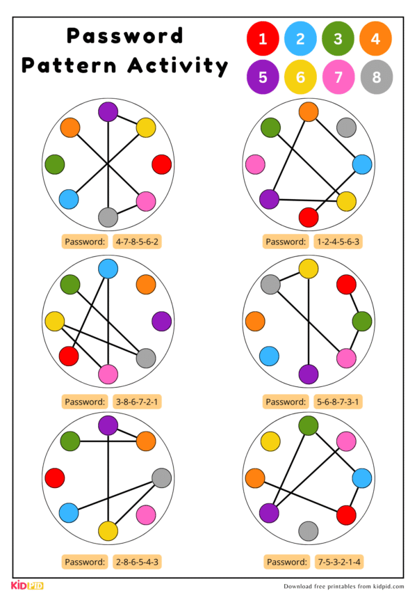 Cut and Paste Color Recognition Activity With Shapes