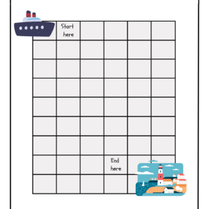Fun Direction Printable Game Activity For Kids