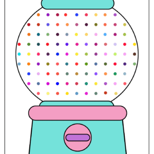 Gumball Machine Color Matching Activity