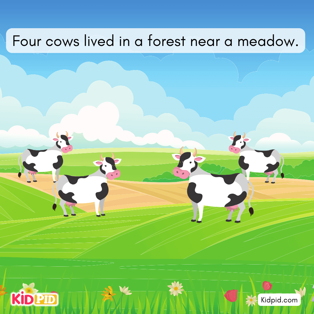 The Cows and the Tiger