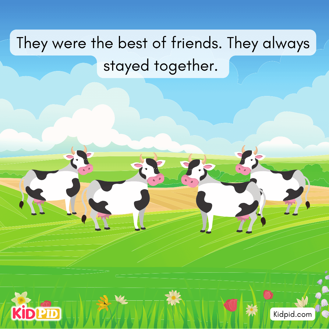 The Cows and the Tiger