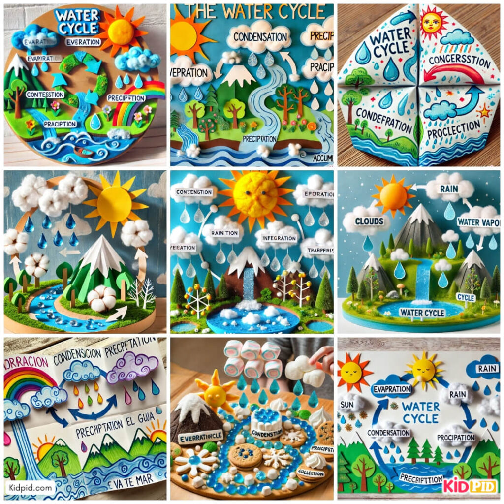 Water Cycle Science Projects for School - Kidpid