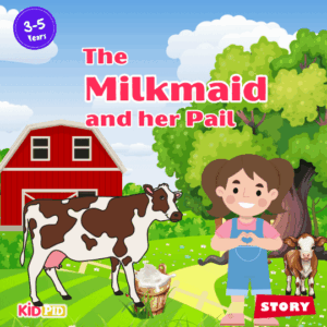 The Milkmaid and her Pail Moral Story For Kids