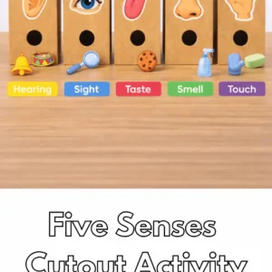 Five Senses Cut-Outs Printables For Kids