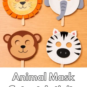 Animal Theme Mask Craft Printables