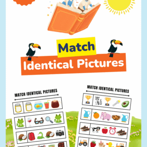 Match Identical Picture Worksheets