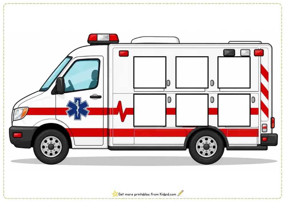 Vehicles and Equipment Matching Worksheets