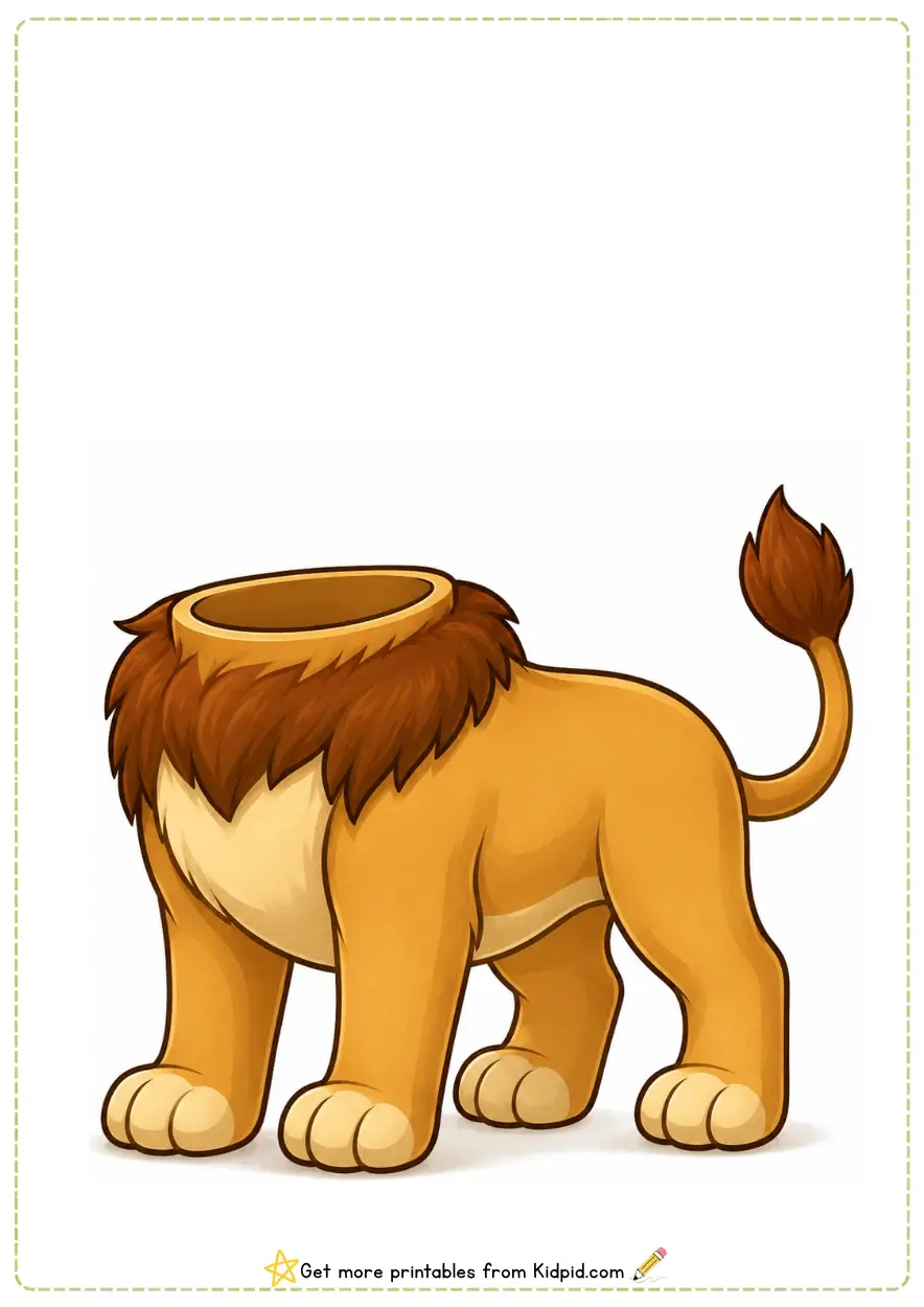 Animal Head & Body Matching Activity Printable
