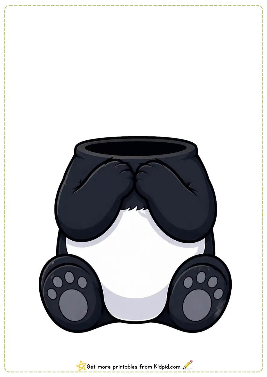 Animal Head & Body Matching Activity Printable