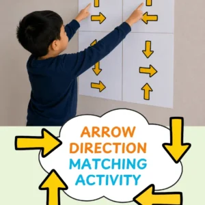 Arrow Direction Matching Printable Activity