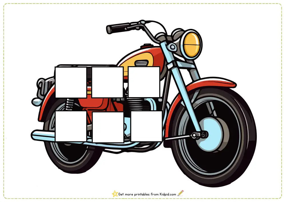 Vehicles and Equipment Matching Worksheets