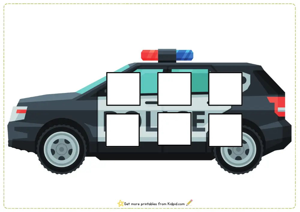 Vehicles and Equipment Matching Worksheets
