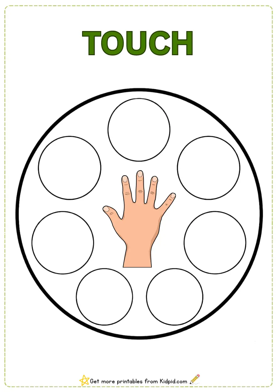 Five Senses Sorting Printable Activity